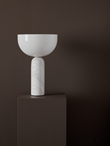 Kizu bordslampa, White Marble, Small