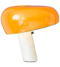 Snoopy bordslampa, orange 36,9cm