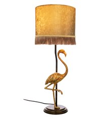 FLAMINGO bordlampa, svartguld/guld