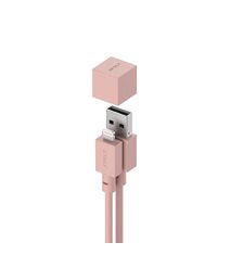 Cable 1 USB A to Lightning, Old Pink 1,7m