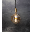 LED-lampa E27 glob Industrial Vintage, 10W dimbar