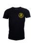 T-shirt svart rund märke, litet