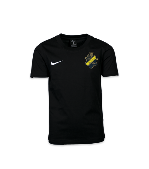 Nike svart t-shirt färgad sköld