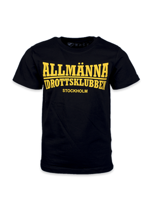 T-shirt svart Allmänna Idrottsklubben