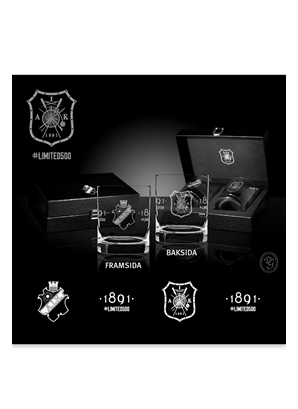 Limited Edition 2-p Whiskeyglas