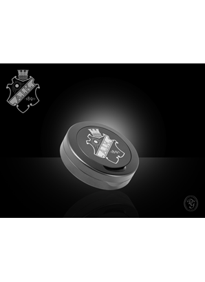AIK Snusdosa Borstad Aluminium med extralock