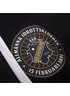 SVART FULL ZIP VIT SWOSH CIRKELLOGO