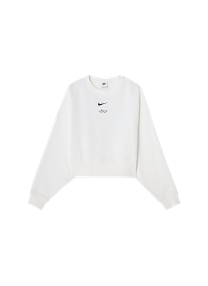 NIKE SWEATSHIRT VIT GNAGET - DAM