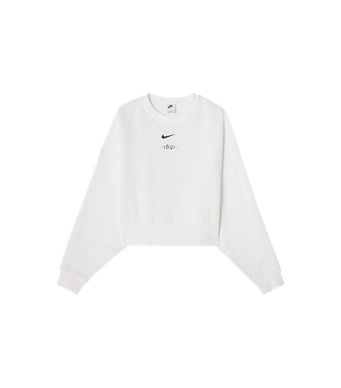 NIKE SWEATSHIRT VIT GNAGET - DAM