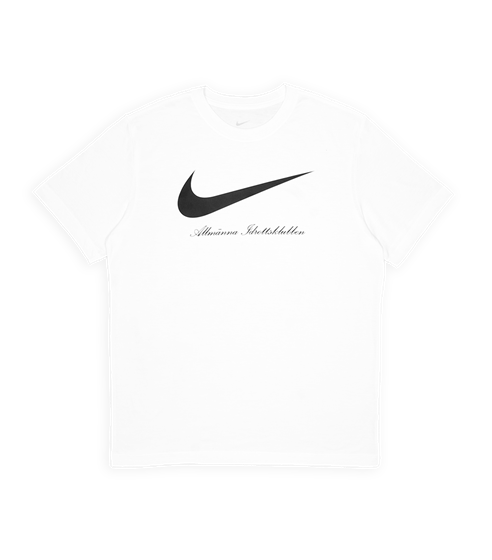 NIKE T-SHIRT VIT SKRIVSTIL - JUNIOR