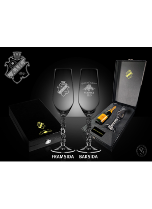STUDENTGLAS CHAMPAGNE - ORREFORS