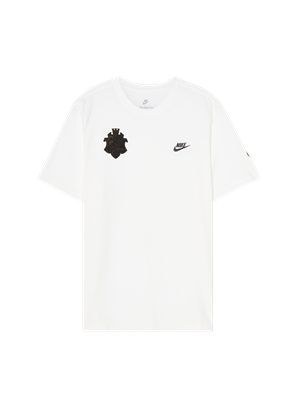 NIKE T-SHIRT VIT SKRUVDOBB - HERR