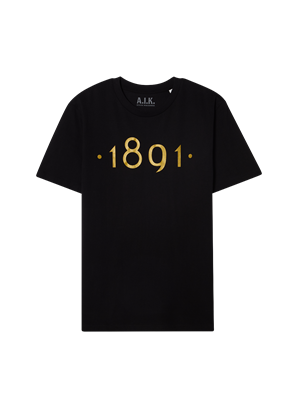 T-SHIRT 1891 GULD - VUXEN