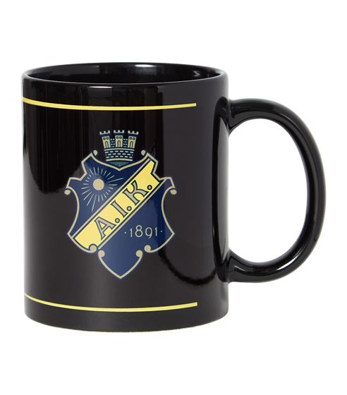 MUGG SVART - SKÖLD