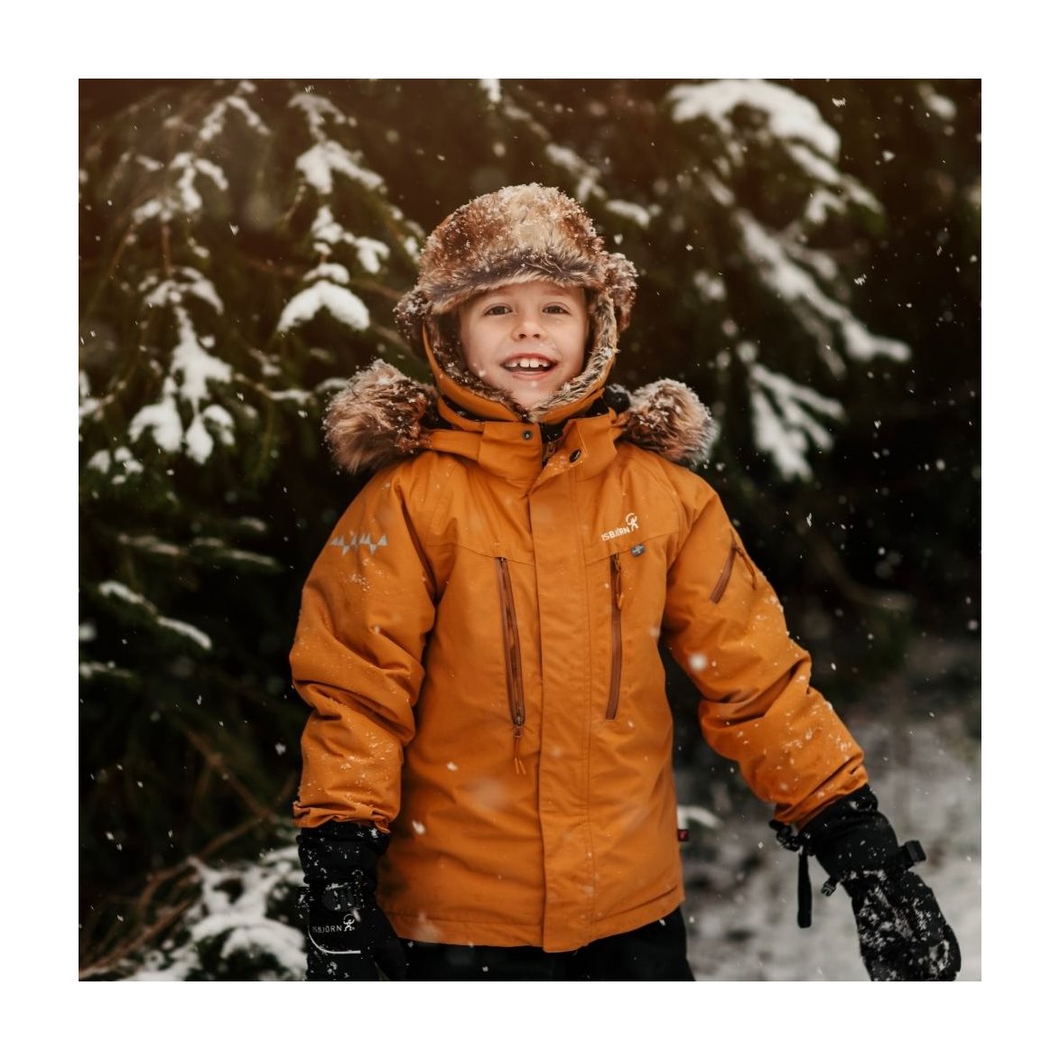 ISBJÖRN of Sweden スキーウェア 上　120 キッズ ISBJÖRN SNOWBALL Winter Jacket Kids - ISBJÖRN of Sweden