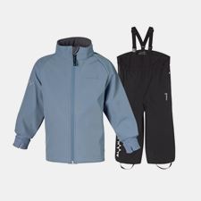 ISBJÖRN Paketpreis: THUNDER Softshelljacke & PENGUIN Regenhose