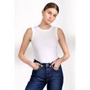 Tank Crew-Neck Ribbed