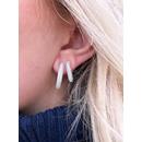 Monaco Pavé Hoops 13mm