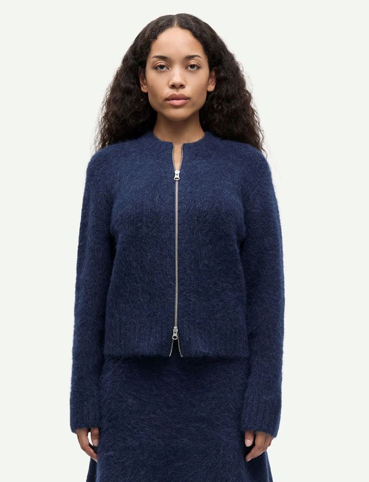 SAJEANINE ZIP CARDIGAN 15425