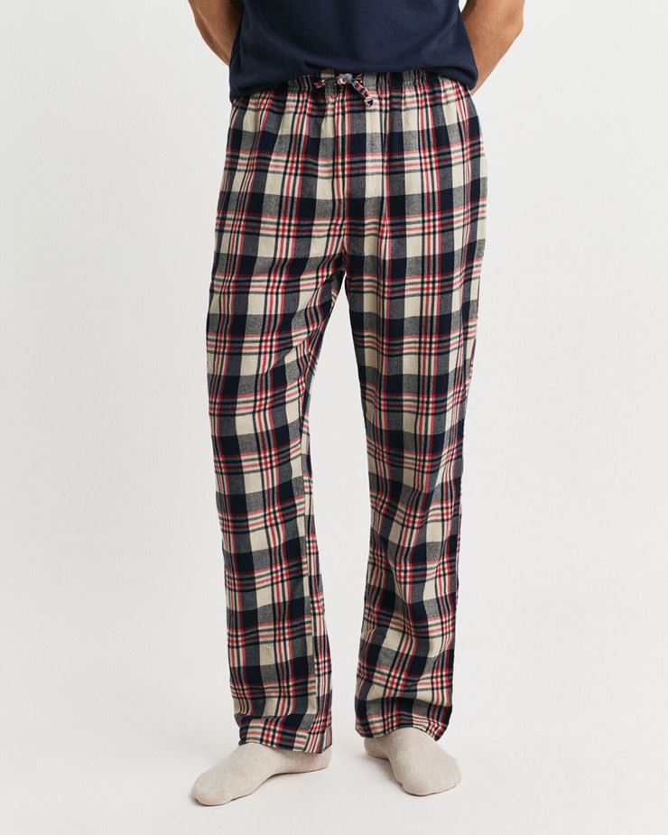 FLANNEL CHECK PAJAMA PANTS