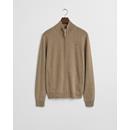 Superfine Lambswool Zip Cardigan