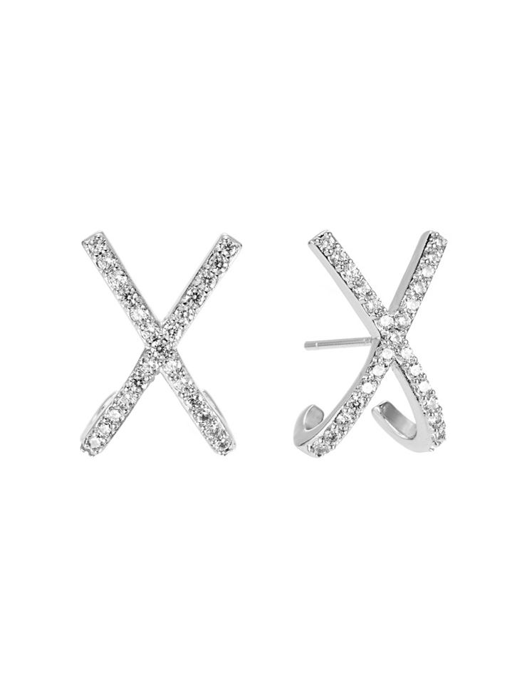Cross Earring Large