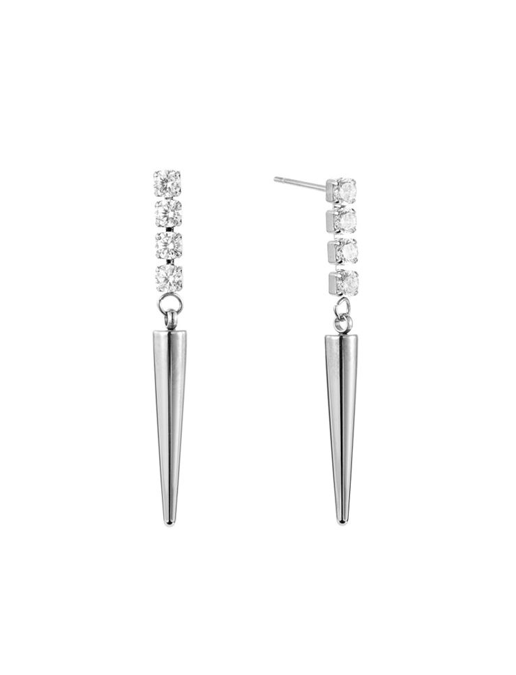 Crystal Peak Earring