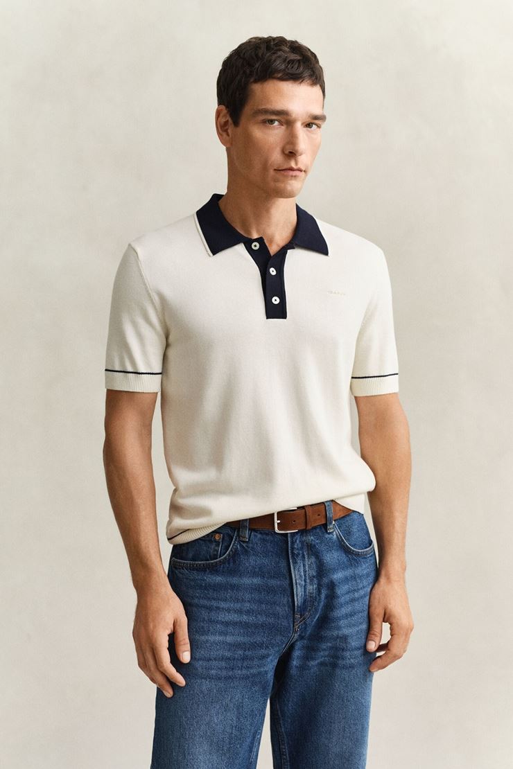 COTTON MODAL POLO