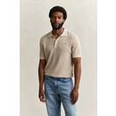 MICRO TEXTURED COTTON SS POLO