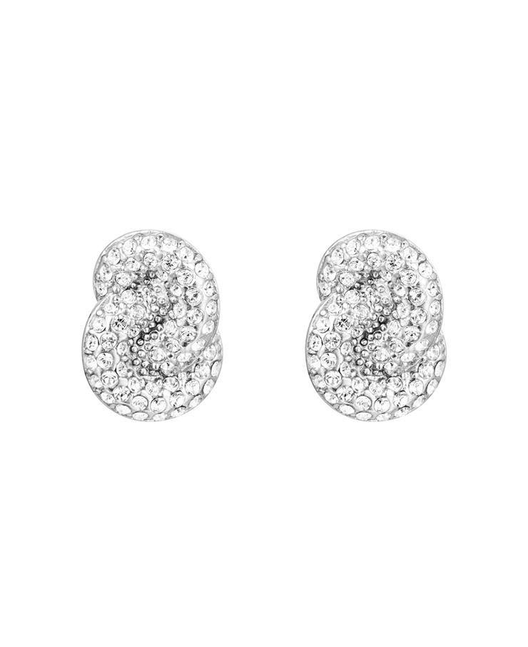 Knot Crystal Stud