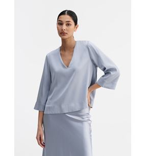 AHLVAR GALLERY EMIKO SILK BLOUSE