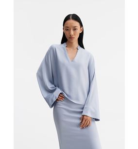AHLVAR GALLERY NINA V-NECK BLOUSE