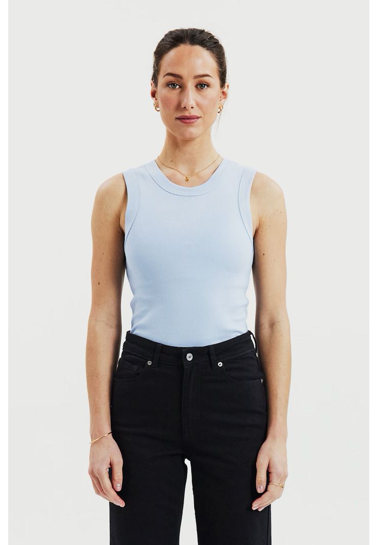 Tank Crew-Neck Ribbed