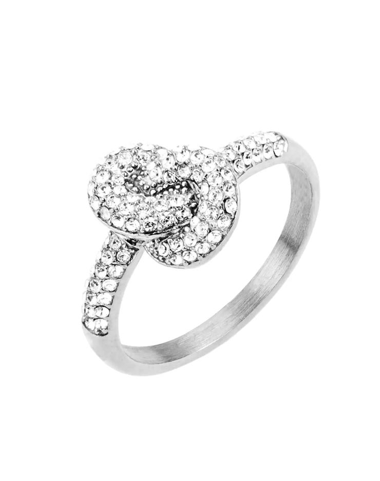 Knot Crystal Ring