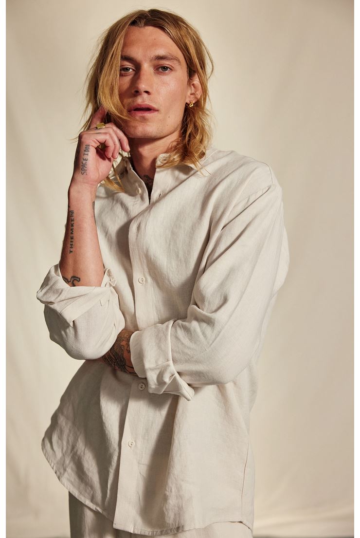 HOOPER LINEN SHIRT
