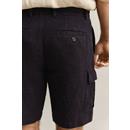 REG LINEN CARGO SHORTS
