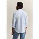 REG LINEN STRIPE SHIRT