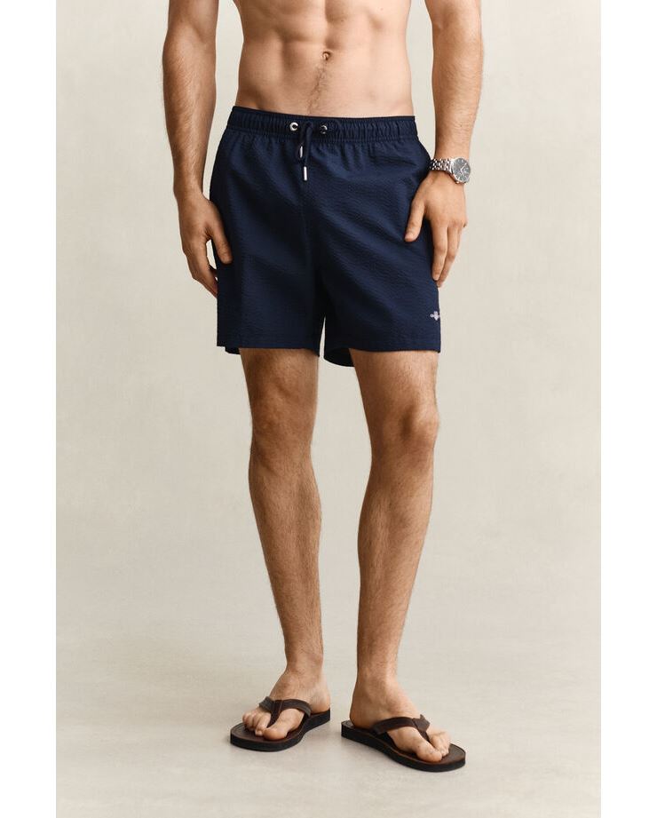 SEERSUCKER SWIM SHORTS