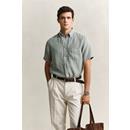 REG GMNT DYED LINEN SS SHIRT