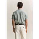 REG GMNT DYED LINEN SS SHIRT
