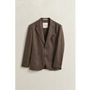 WOOL HERRINGBONE SUIT JACKET