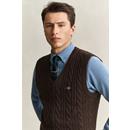 LAMBSWOOL CABLE VEST