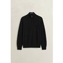 EXTRAFINE MERINO WOOL HALF ZIP