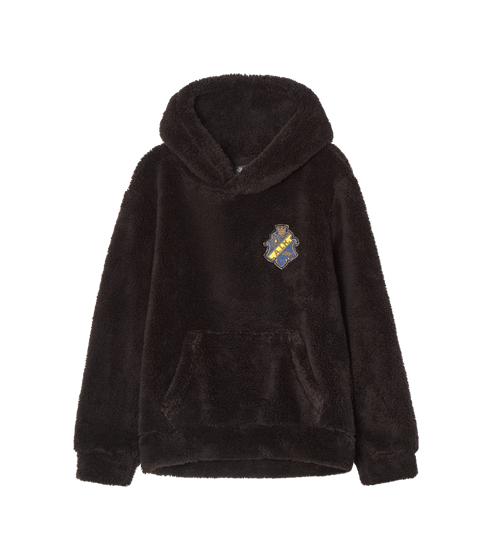 TEDDY HOODIE SVART - JUNIOR