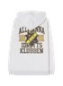 HOOD GRÅ SKÖLD OVERSIZE - UNISEX