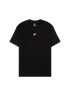 NIKE T-SHIRT SV/GULD SKÖLD - HERR