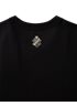 NIKE T-SHIRT SV/GULD SKÖLD - HERR