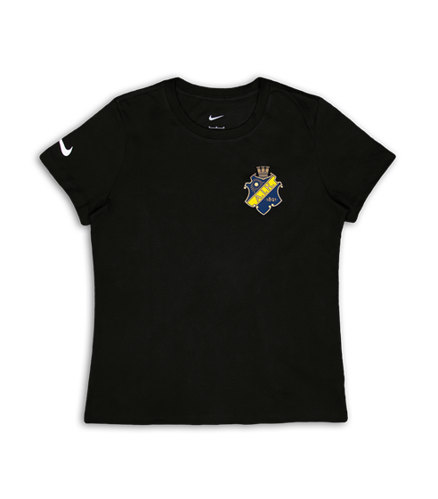 NIKE T-SHIRT SVART SKÖLD VB - DAM