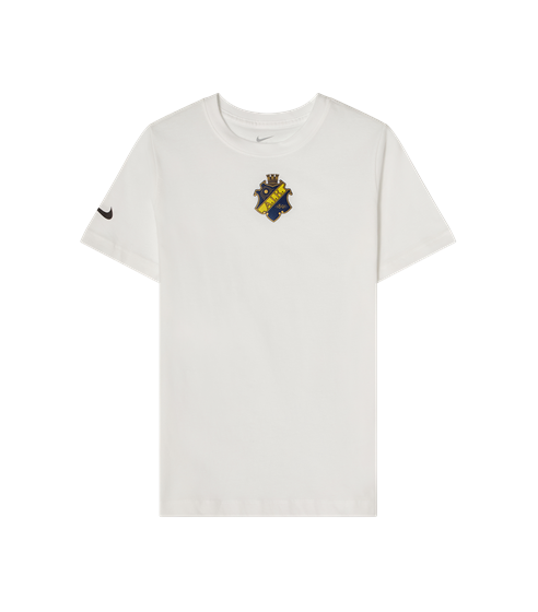 NIKE T-SHIRT VIT SKÖLD MITTEN - DAM