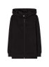 ZIPHOOD SVART EMBOSSED - BARN